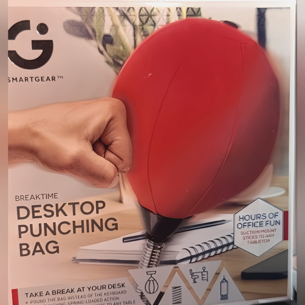 Desktop Punching Bag • BNIB